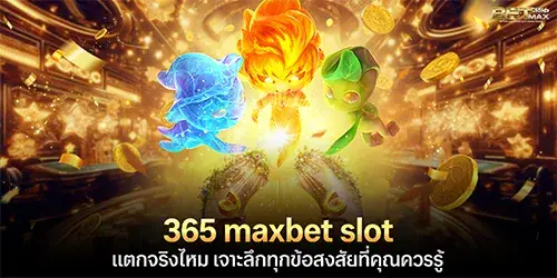 365 maxbet slot แตกจริงไหม